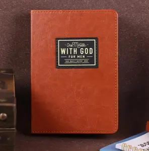 One Minute with God for Men, 365 Days Devotional Journal, Portable Daily Reflections Book, Perfect Gift for Holidays Birthdays Christmas New Year, Self Improvement Journal