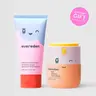 Evereden Kids Healthy Morning Duo | Face Wash + SPF Moisturizer | Dermatologist-Tested | Ages 3+
