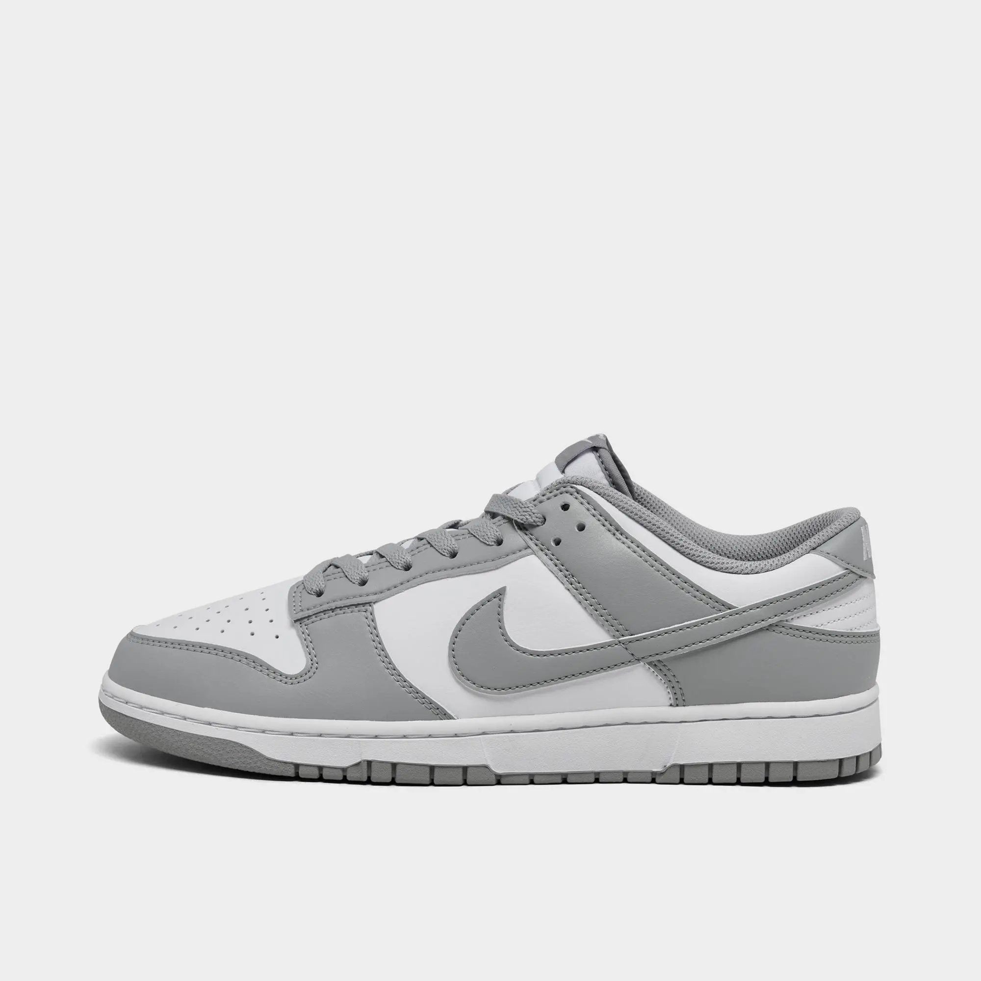 [HF5441-105] MENS NIKE DUNK LOW 'WHITE LIGHT SMOKE GREY'
