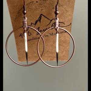 Porcupine quills made in Montana handmade jewelry genuine Porcupine earrings Porcupine jewelry 406 MT Porcupine quills Montana