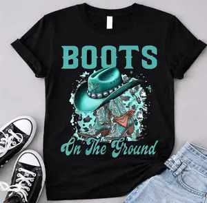 Boots On The Ground T-shirt, Where Them Fans At Shirt, County Line Dance Tees, Girls Grab Your Fans T-shirt, Western Cowgirl Shirt, Gift for Her, Melanin Girl