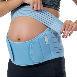 Belly Bands For Pregnant Women, Pregnancy Belly Support Band, Belly Band For Back Support. Pregnancy Must Haves, Belly Support For Pregnancy. Baby Blue Color/Size L