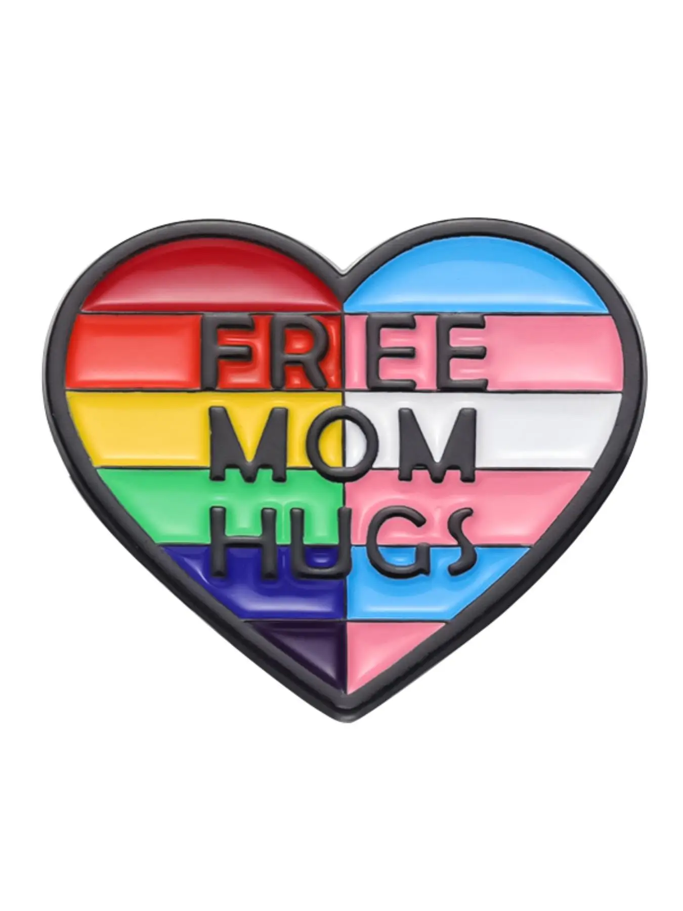 Unisex Cute Letters & Heart Design Brooch, Funny Trendy Clothes Brooch, Fashionable Clothes Accessories for Women & Men As Birthday Gift