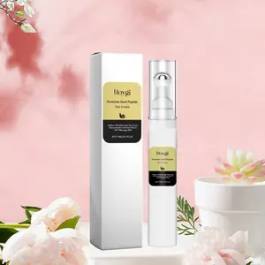 Snail Peptide Eye Cream Tighten Skin Reduce Swelling Fine Lines Under-Eye Roller Massager Care Facial Contouring