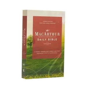 USED-The Nkjv, MacArthur Daily Bible, 2nd Edition, Paperback, Comfort Print: A Journey Through God's Word in One Year by Thomas Nelson (Paperback)