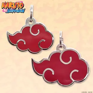 Naruto Shippuden Akatsuki Pet Tag - Engravable Design for Cats & Dogs - Official Anime Merchandise
