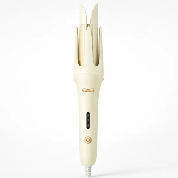 Plug-In Fully Automatic Hair Curler, Anti-Tangle Electric Curling Iron with Fast Heat-Up for Soft Curls