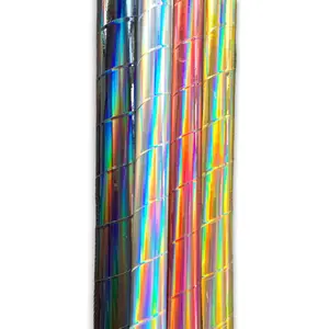 Mini's Hoop Set- Rainbow Holographic Taped Hula Hoops - Polypro or HDPE - Collapsible (2 qty)