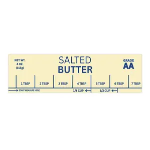 Salted Butter | Bumper Sticker AND Magnet | Funny Meme Sticker | 8.7'' X 2.7'' | Waterproof Premium Quality