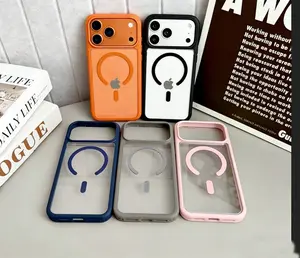 Magnetic Case for iPhone 17 Pro Max, Slim Lightweight Shockproof Cover, Compatible with MagSafe Charging, Lightweight Stylish Full Protection, Bare Machine Feel