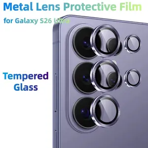 Samsung Galaxy S26 Ultra Tempered Metal Camera Lens Protector Film, Protection, Durable & Scratch-Resistant Design, Accessories, Perfect Fit for Samsung Galaxy S26 Ultra