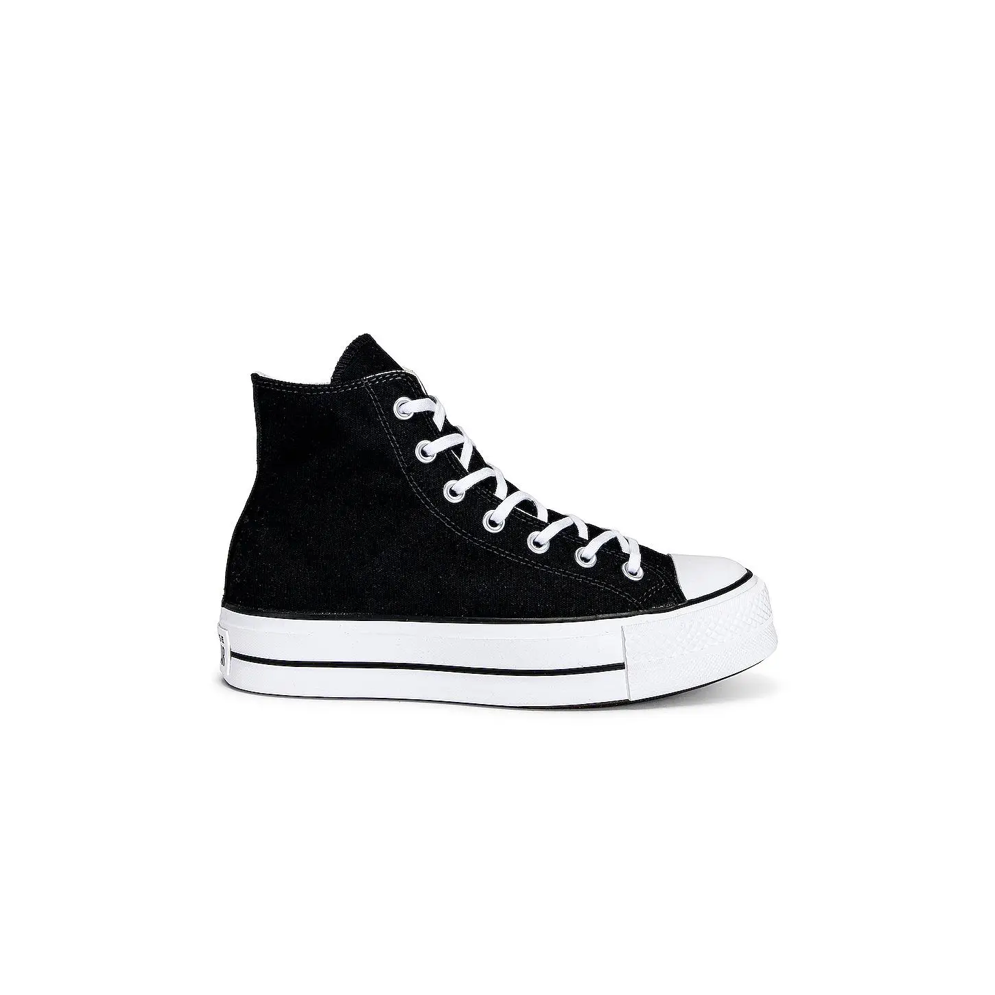 Converse Chuck Taylor All Star Lift Hi in Black & White