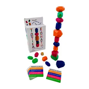 Totika Kohatu - A Wood Rock Stacking Game Promoting Mindfulness