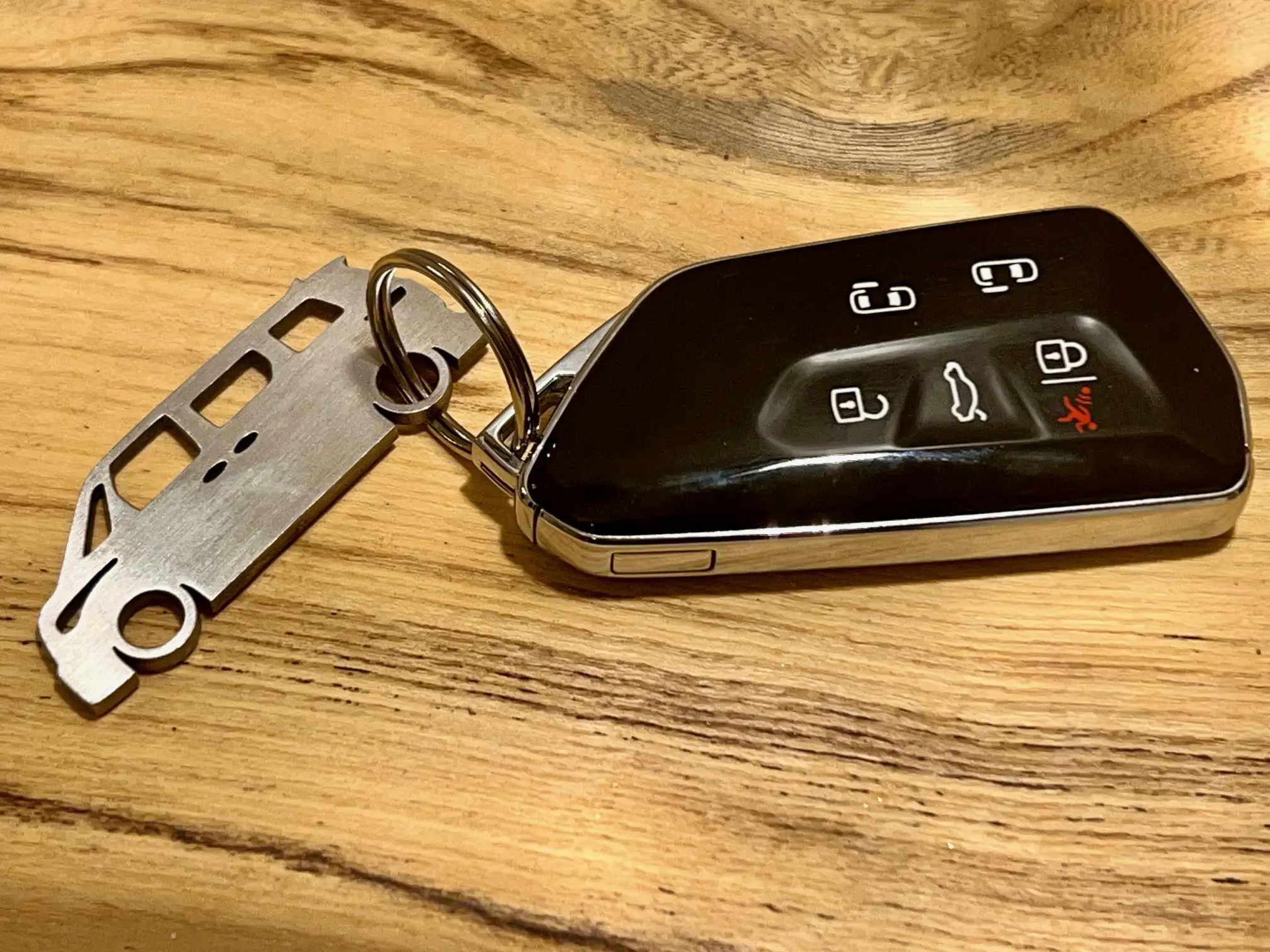 Keychain - VW ID. BUZZ Silhouette Design