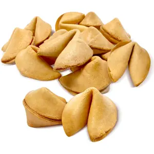 Fortune Cookies Individually Wrapped Bulk, Funny Fortune Cookies, Vanilla Flavor, Misfortune Cookies 8oz, Chinese New Year Snacks, Crisp Cookies with Fun, Approx. (Citrus,60)