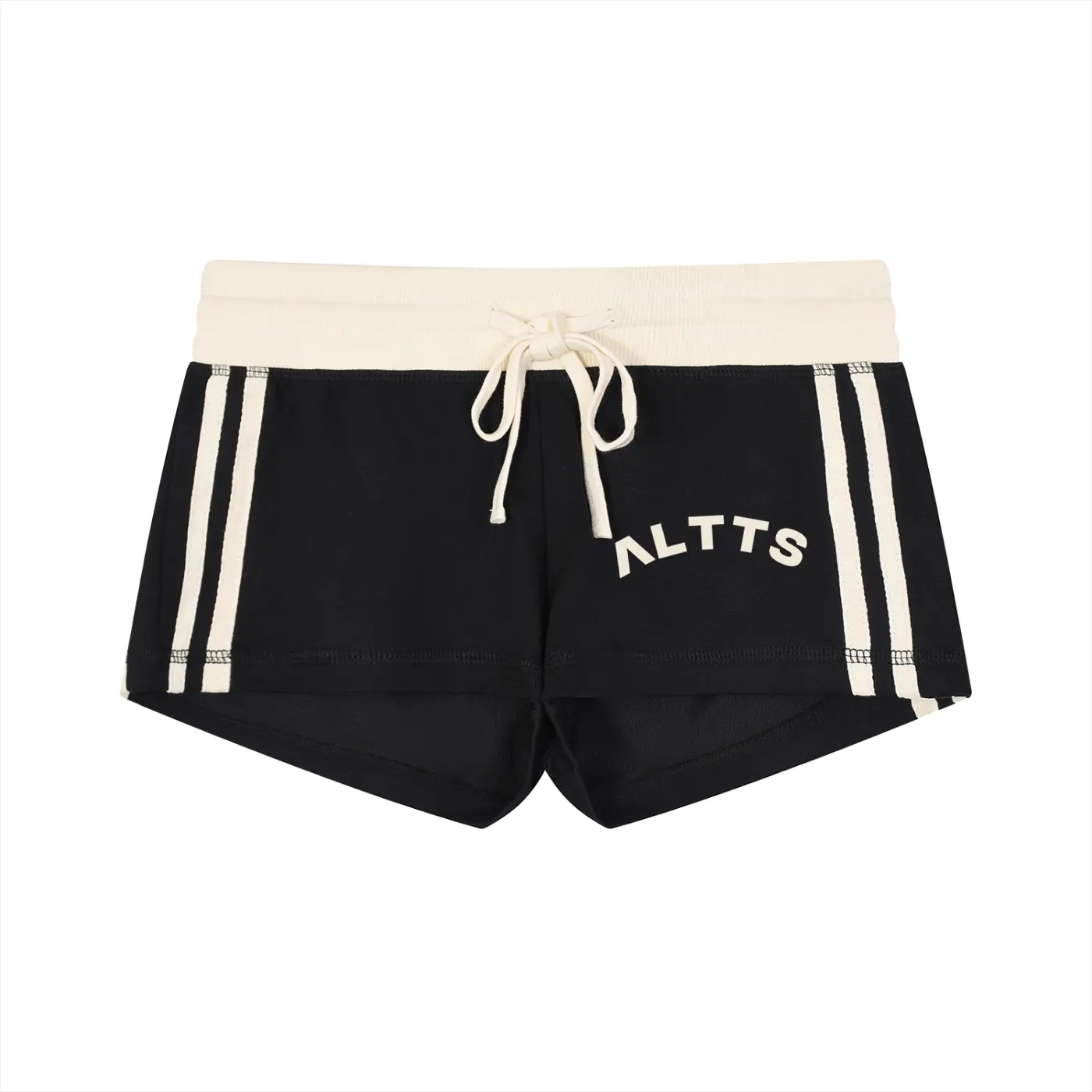 ALTTS Contrast Stripe Gym Track Shorts