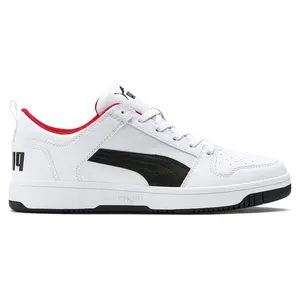 PUMA Mens Rebound Layup Lo Lace Up Sneakers Shoes Casual - White