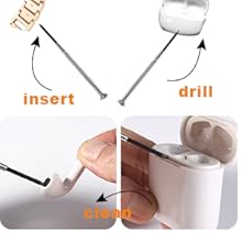 11 Pcs Small Precision Screwdriver Set, Tiny Screwdriver Set, Mini Screw Driver Kit with Slotted and Phillips Heads, Ideal for Watch, Eyeglasses, Toys, Electronics, Computer Repair