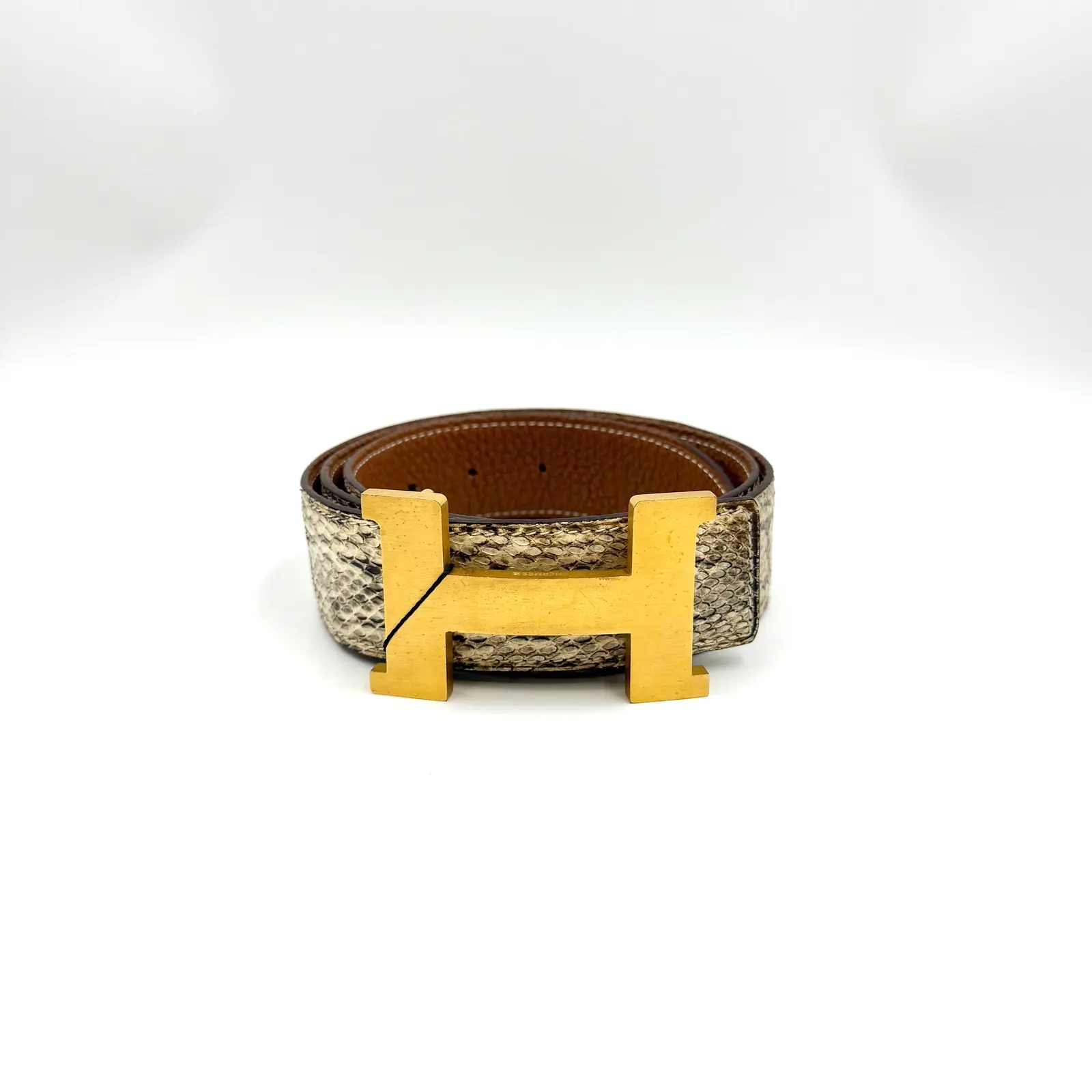 Pre-owned HERMÈS As Shown Small Leather Goods HZ 5635 HERMES Belt 26.06.24