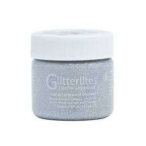 Angelus Glitterlites Paint -  Holographic Star, Flexible Glitter Paint, Will Not Crack Or Flake Off