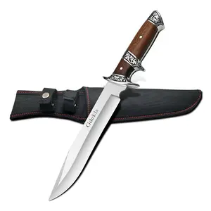 Wilderness survival straight knife, forged with stainless steel straight knife body, essential tool for hiking, wilderness camping, outdoor survival straight knife, high-quality recommendation for men's gifts, suitable for multiple scenarios.