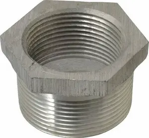 Latrobe Foundry 1-1/2 x 1-1/4" Aluminum Pipe Hex Bushing 150 psi, M x F End Connection, Grade 356-F 1466