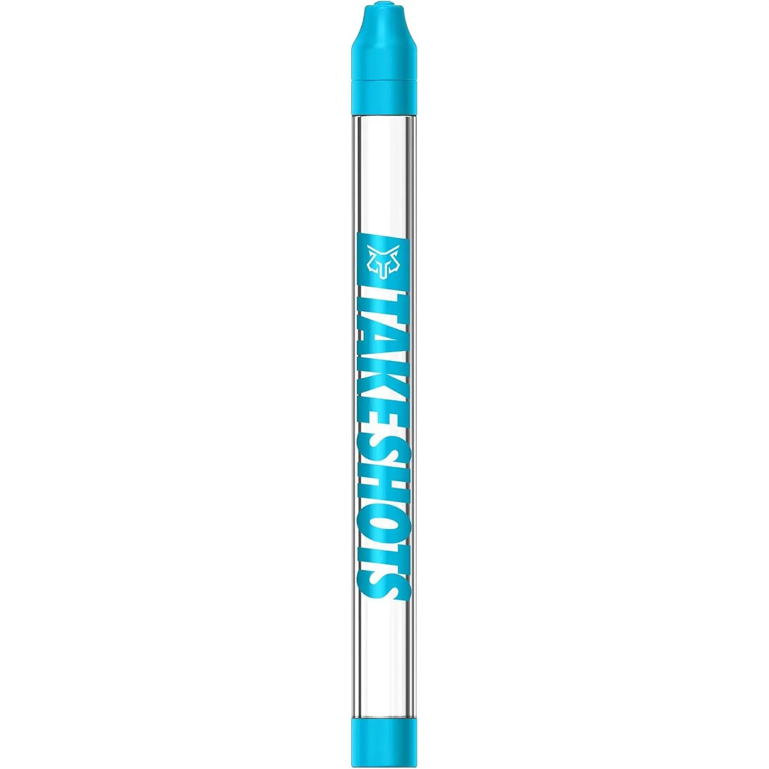 Take - Shot Holder & Straw for Drinks & Chasers - Experience Shots  The Go - Fits  Standard Bottles, Glasses, & The Chase - 1oz (Electric Blue)