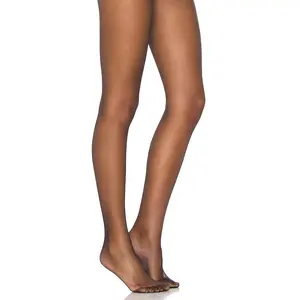 Wolford Individual 10 Tights in Sheer Black