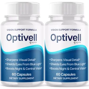 (2 Pack) Optivell Vision Support Formula, Opti Vell Eye Health (120 Capsules)