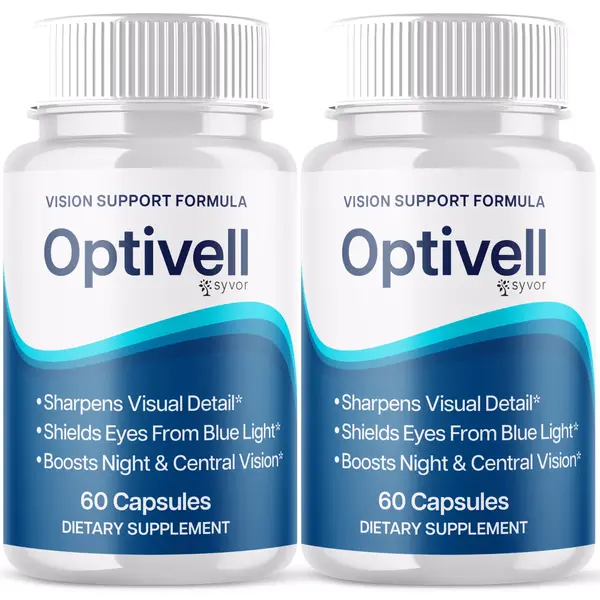(2 Pack) Optivell Vision Support Formula, Opti Vell Eye Health (120 ...