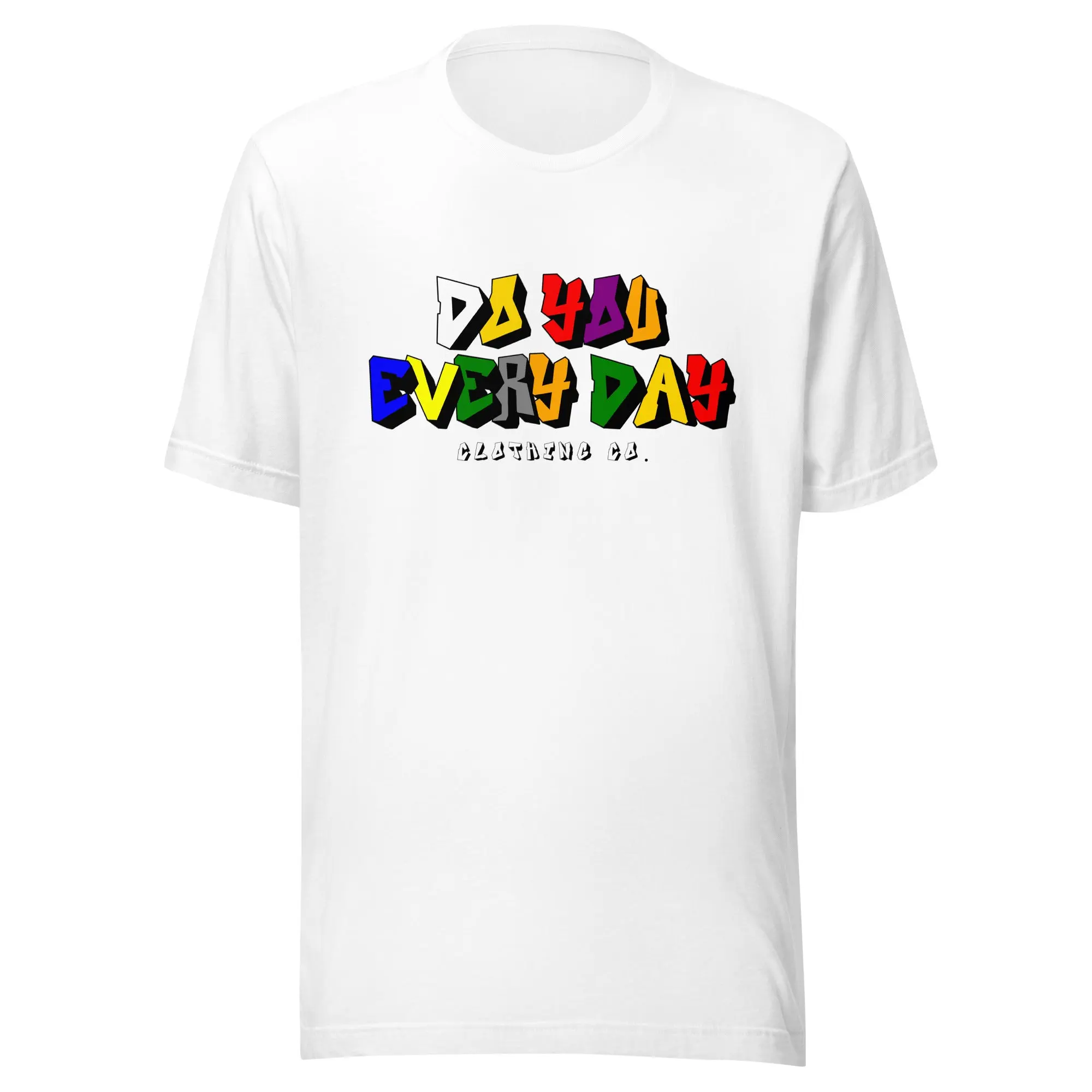 Unisex Graphic T-Shirt, Casual Crew Neck Top in Lightweight 100% Combed Cotton, Pre-Shrunk Short-Sleeve Tee