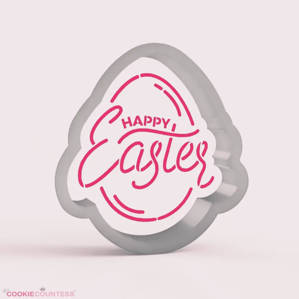 Easter Egg: Happy Easter - Cookie Cutter