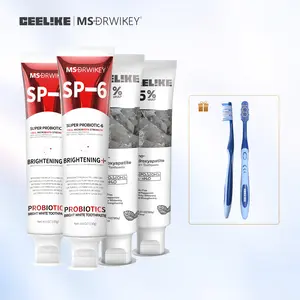 MSDRWIKEY | CEELIKE  2-Tube Value Pack | SP-6 + Hydroxyapatite Toothpaste