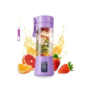 Portable USB Rechargeable Blender – Smoothie & Juice Maker Bottle