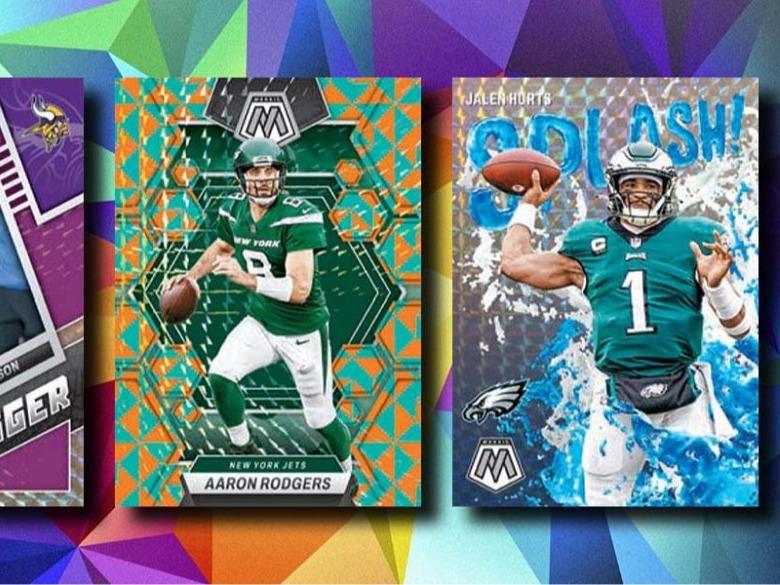Panini X4 2025 Mosaic Football Bundle - 49 Cards Per Box, 1 stained glass jumbo card, Perfect for Collectors