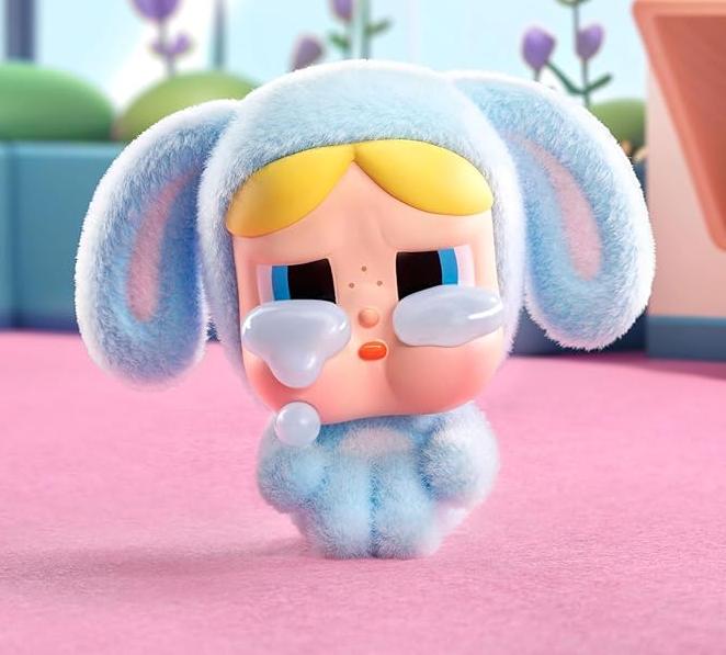 Pop Mart CryBaby x Powerpuff Girls Figures Single Blind Box Authentic Collectible Cute Gift Trending Rare Limited Collection Brand New Unopened