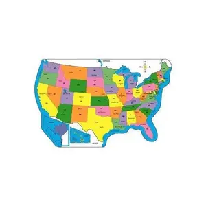 Practice U.S. Map - Labeled