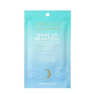Wake Up Beautiful Microneedling Patches by Pacifica for Unisex - 4 Pc Patches