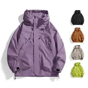Unisex Outdoor Waterproof Jacket Windbreaker Coat Autumn Breathable Fishing Camping Windproof Jackets Men Women Clothing