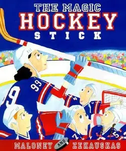 USED-The Magic Hockey Stick by Peter Maloney (Hardcover)