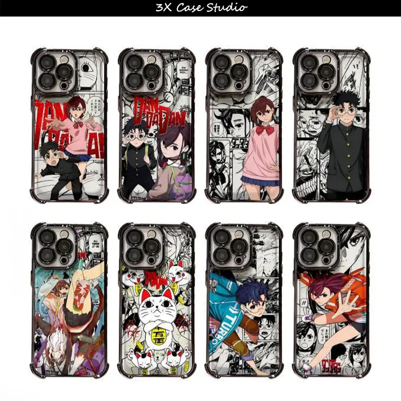 Hot Anime D-Dandadan Phone Case For iPhone 17 16 15 14 13 12 Pro Max Plus Anti Fall Birthday And Holiday Gifts Case Cover