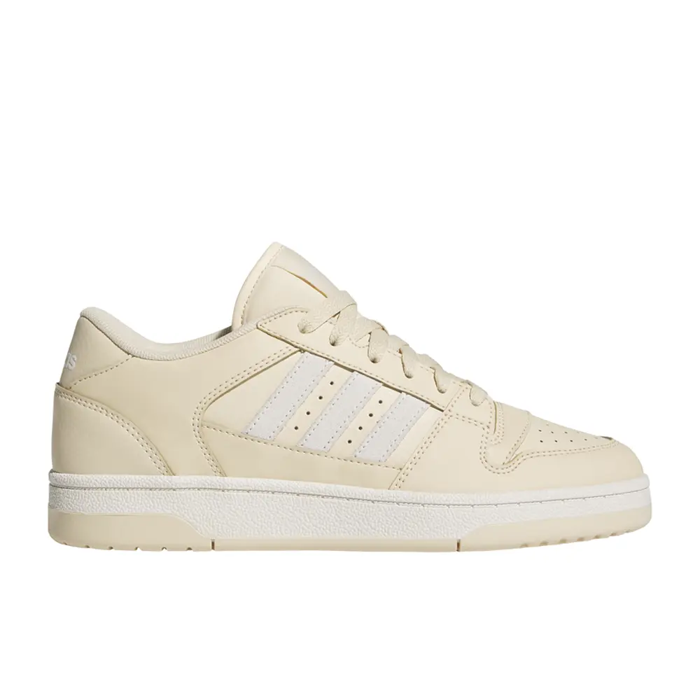 adidas Womens Break Start Low Lace Up Sneakers Shoes Casual - Beige