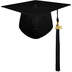 Graduation Cap Class of 2025 with Tassel   for Boys Girls Adjustable Elastic