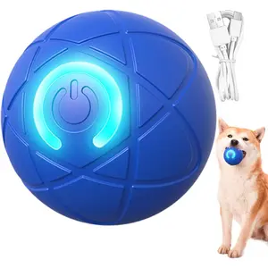 2025 New Shaky Ball Toy for Dogs | Upgrade Interactive Dog Ball Automatic Moving Dog Toy Ball | USB Rechargeable Vibrating Dog Ball Remote Control Shaking Pet Ball for All Dogs Generic