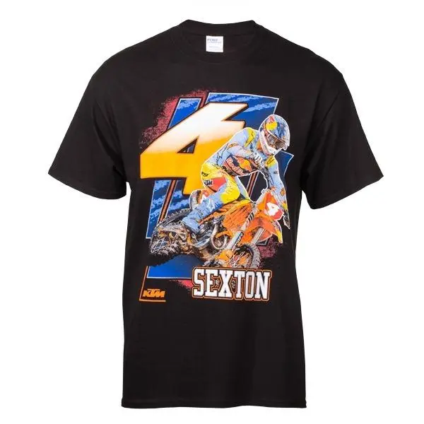 Chase Sexton #4 KTM 2 Sided Tee, Motocross Shirt, Graphic Tees Women, Cotton Casual Street Style, Men Unisex Shirt, Top Menswear