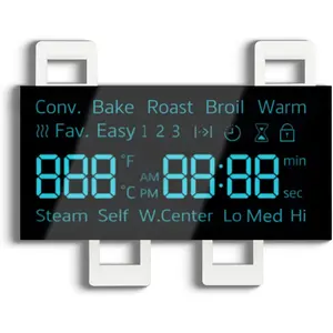 DE07-00129A-Upgraded Range LED Display Board Compatible with Samsung Electric Range -Oven/Stove Fits Model NE59J7630SB/AA NE59J7630SG/AA NE59J7630SS/AA NE59J7630SW/AA