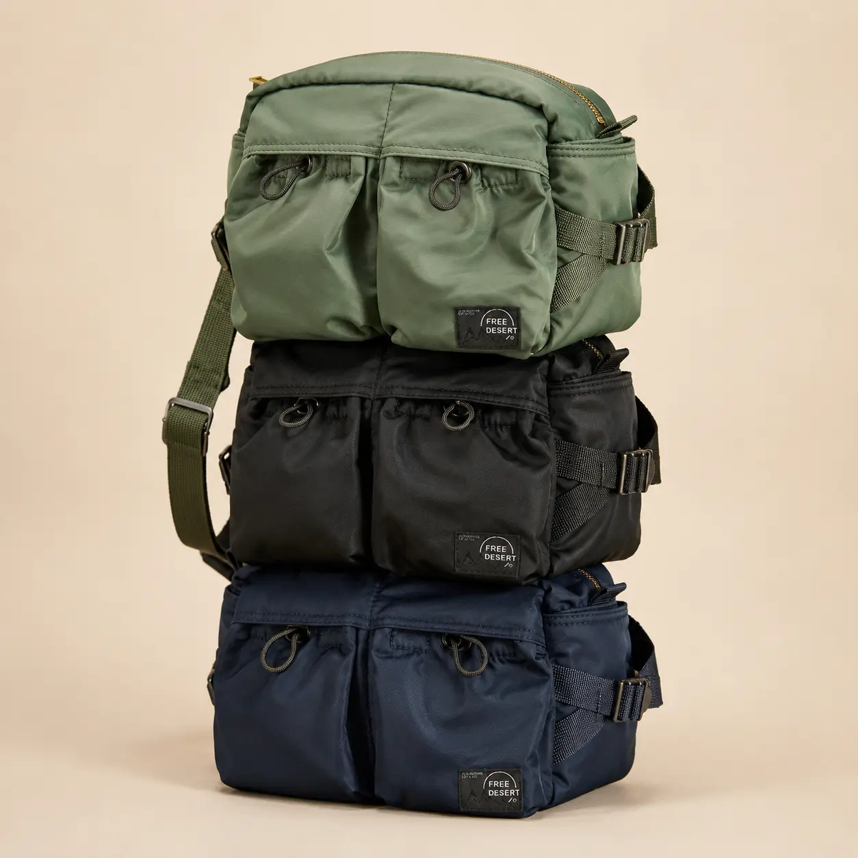 Multifunction Camera Organiser Bag - Lightweight Crossbody Shoulder Bag with Multiple Pockets for Travel & Everyday Carry Organiser