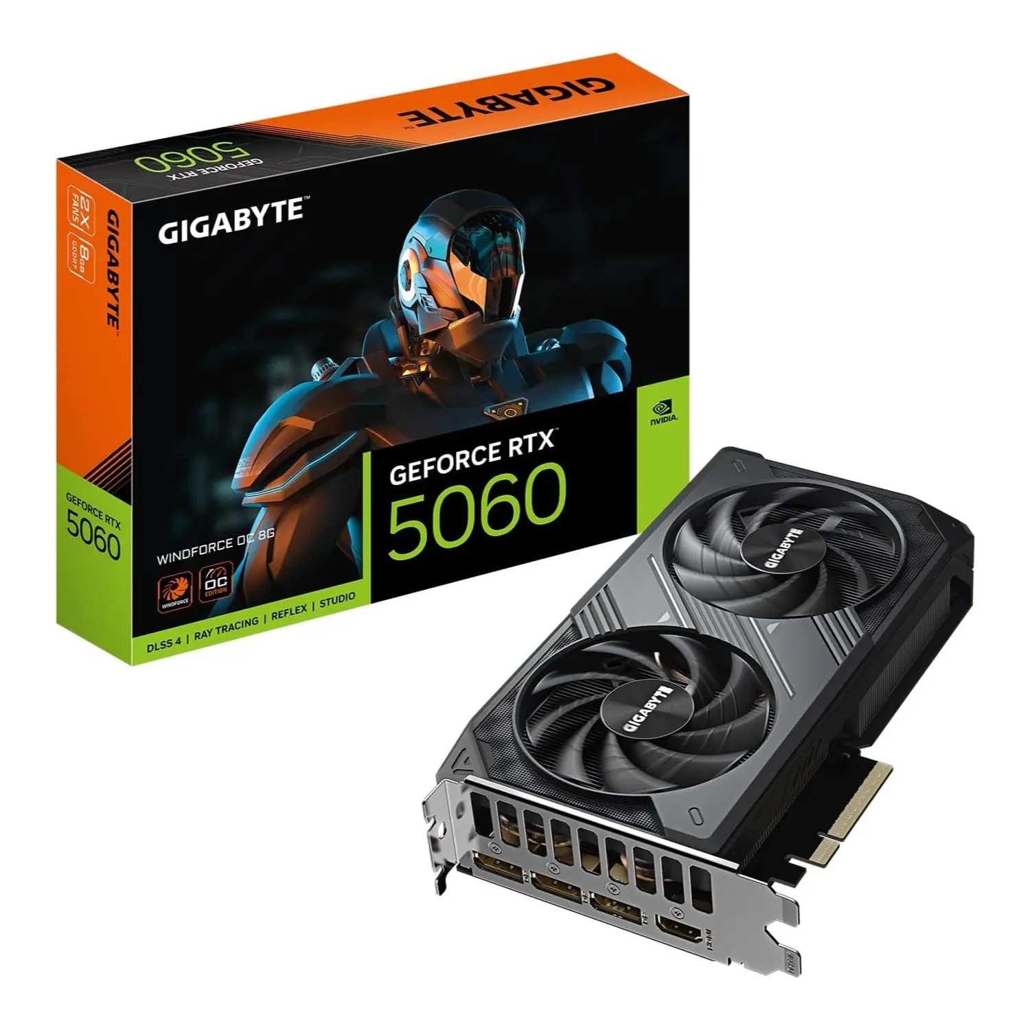 GIGABYTE GeForce RTX 5060 WINDFORCE OC 8G Graphics Card