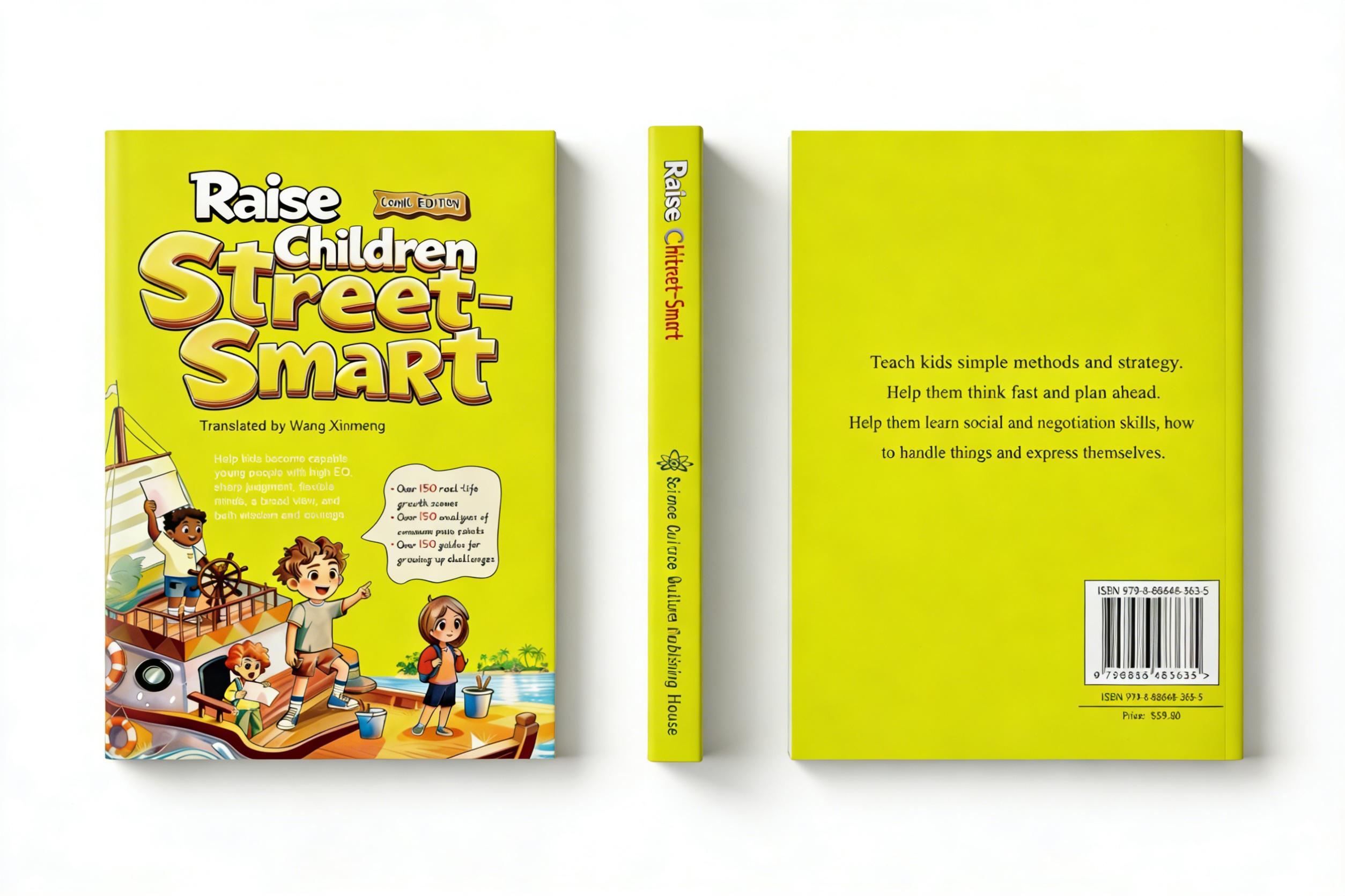 Raise Children Street-Smart - Nurture Intelligent Children & Stimulate Independent Thinking - Over 150 Real-Life Growth Scenes