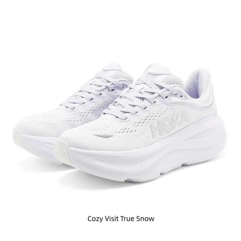 Minimalist All White Monochrome Comfort Sport Sneakers Air Flow Full Perforated Knit Mesh Upper Max Cushion Foam Insole All Season Spring Summer Outdoor Daily Jogging Walking Athletic Shoes For Men Wo